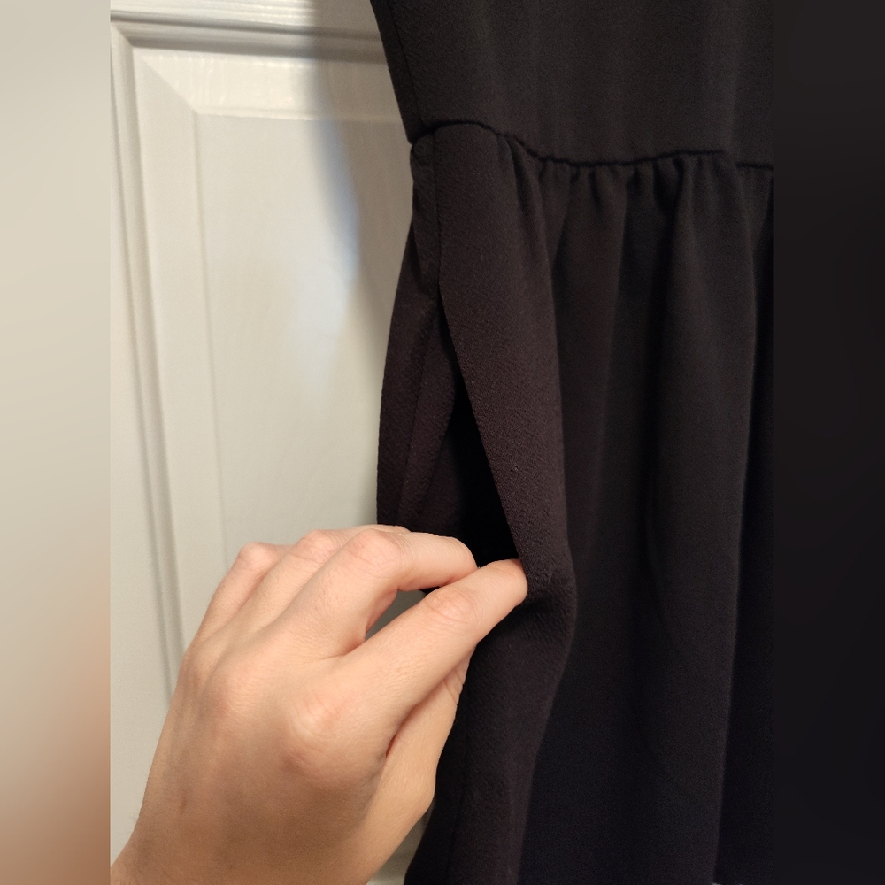 💙 Honey & Lace Black Dress - Picture 5 of 11